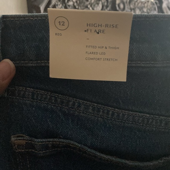 New Universal Thread High Rise Flare Jean size 12 reg - Picture 6 of 6